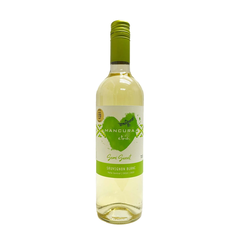 Vino Mancura Semi Sweet Sauvignon Blanc - 750 ml