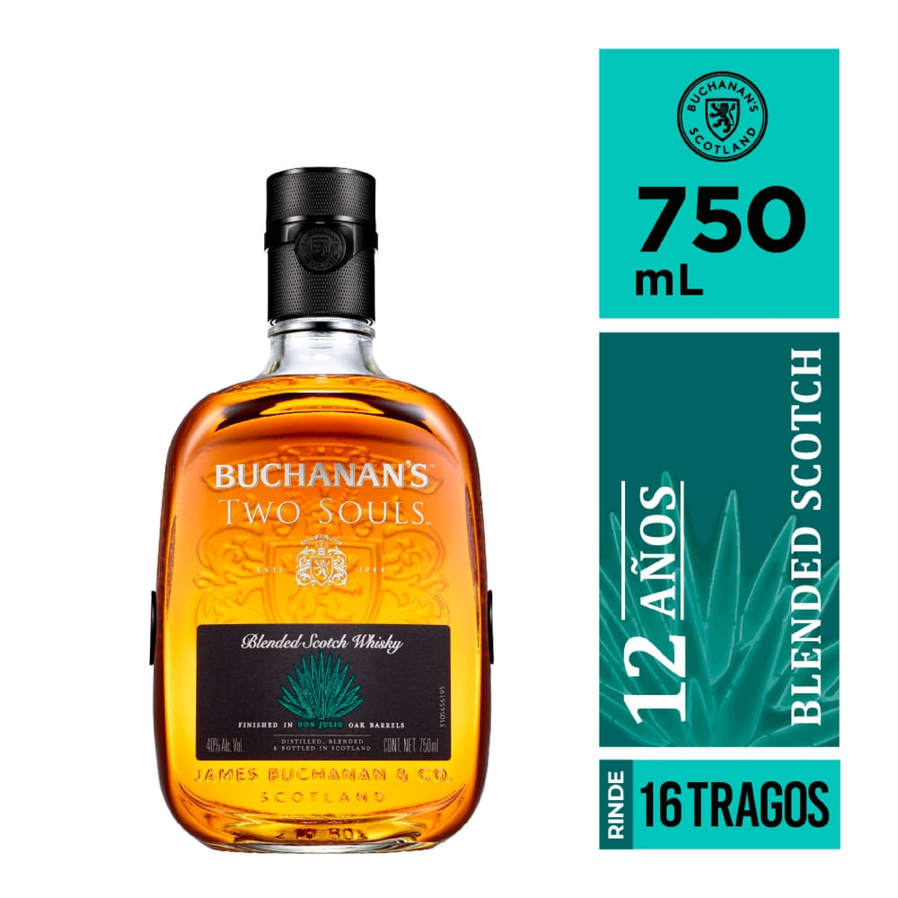 Whisky Buchanan S Two Souls 12A 750Ml