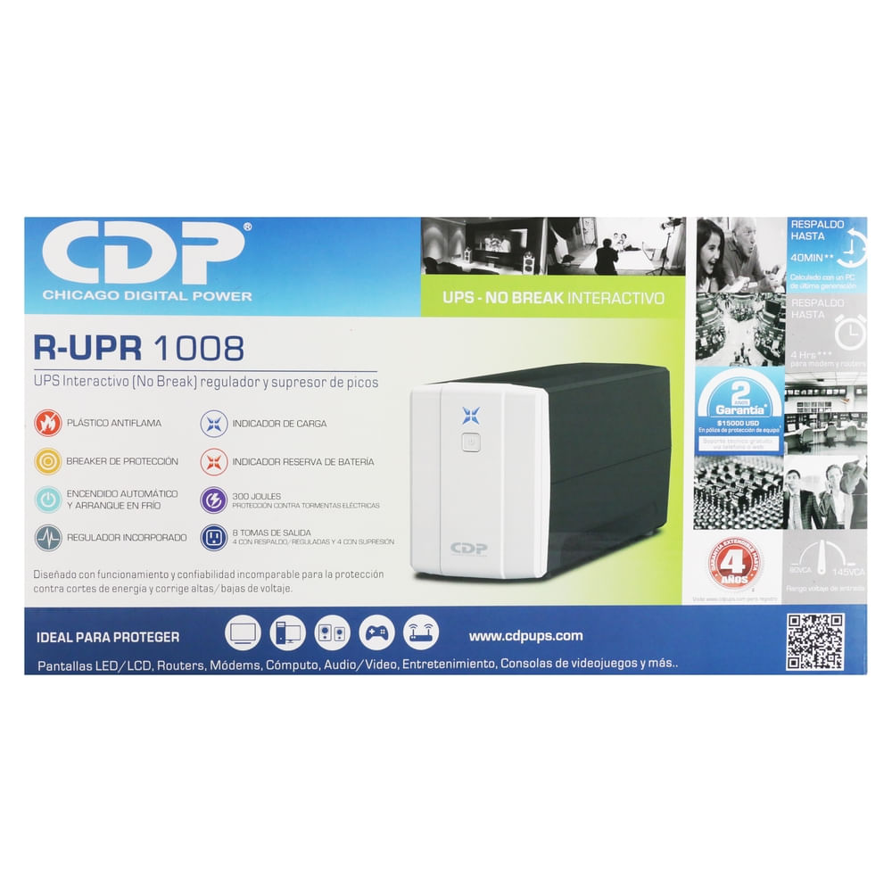 Ups 1000va Cdp Rupr1008