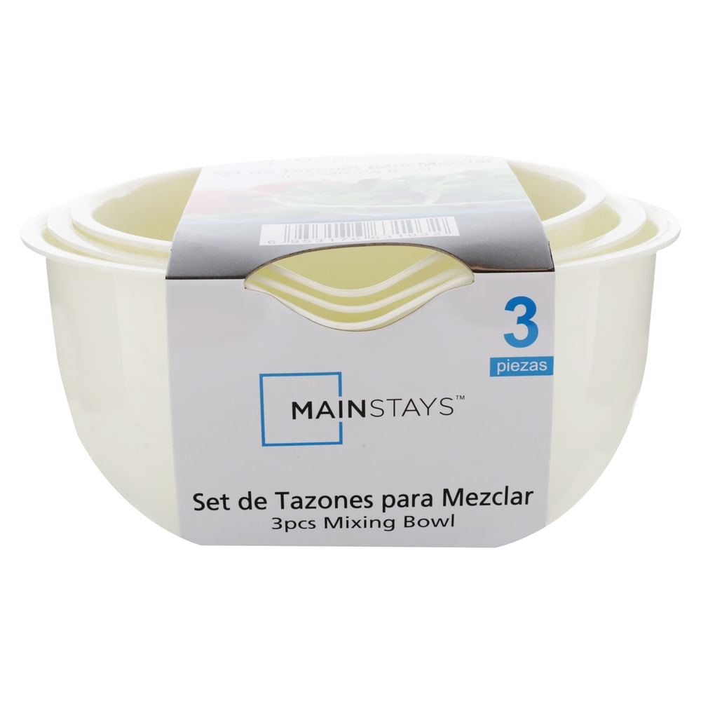 Set De Bowls Mainstays Para Mezclar - Unidad