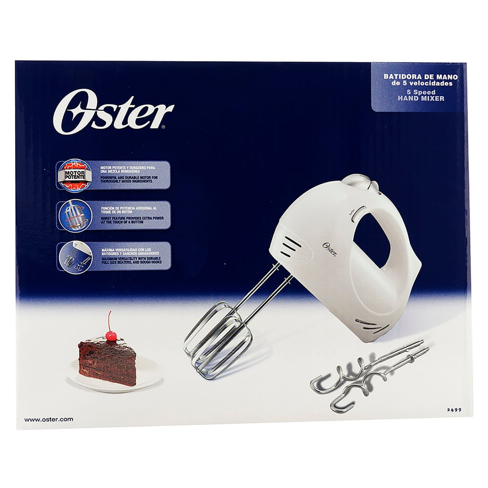 Batidora Oster de Mano 5 Velocidades
