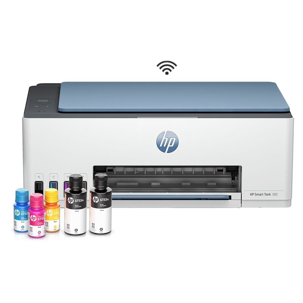 Impresora HP Printer Smart Tank 585 Aio Wls