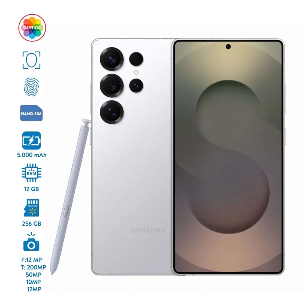 Celular Samsung S25 Ultra 12GB RAM 256 almacenamiento