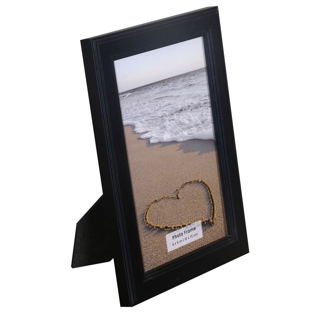 Marco Mainstays para foto negro elegante y duradero - 4x6 pulgadas