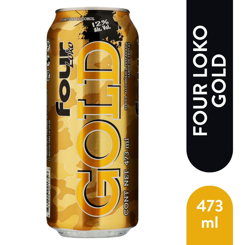 Bebida Four Loko Gold 473 ml