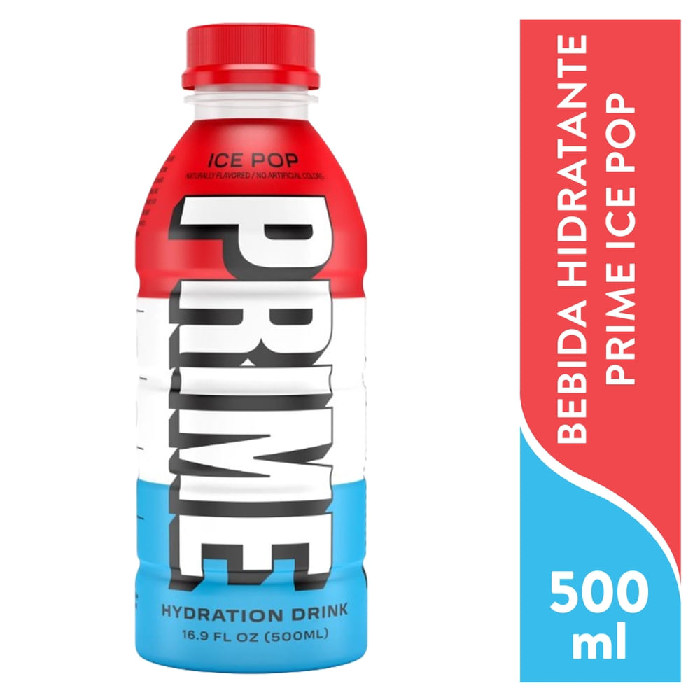 Bebida hidratante Prime Ice Pop - 500 ml