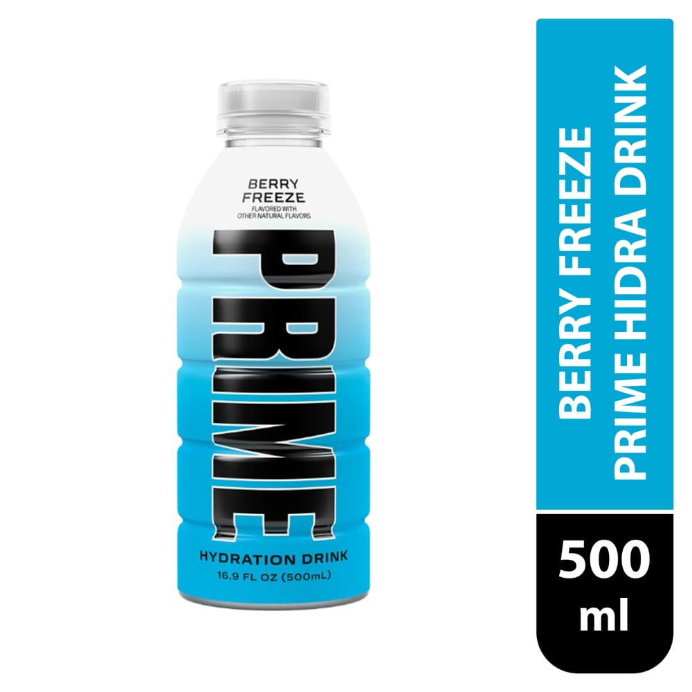Bebida hidratante Prime Berry Freeze - 500 ml