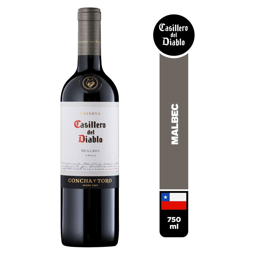 Casillero Del Diablo Malbec 750  ml