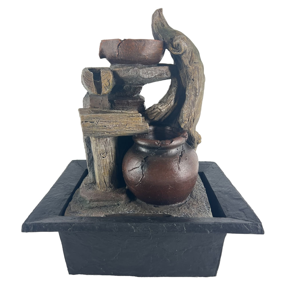 Fuente Hometrend Para Jardín Jarrones - 38 cm