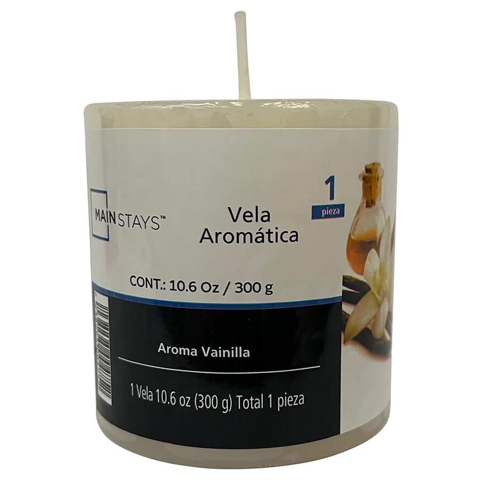 Vela aromática Mainstays aroma vainilla -300 g