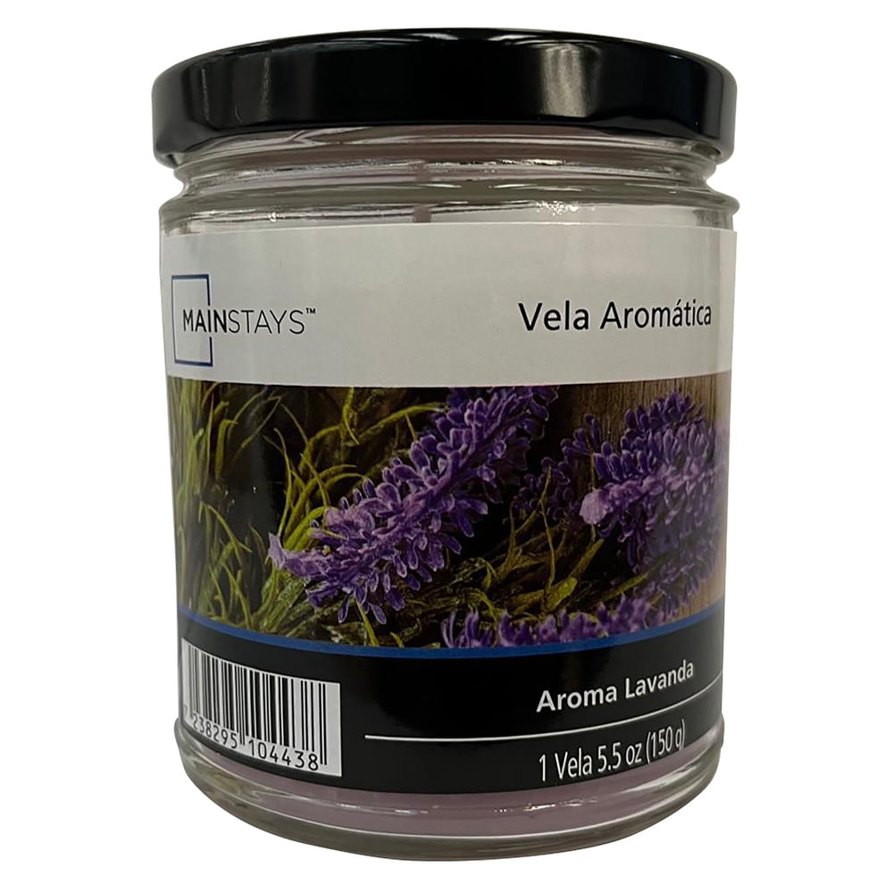 Vela aromática Mainstays aroma lavanda mediana -150 g