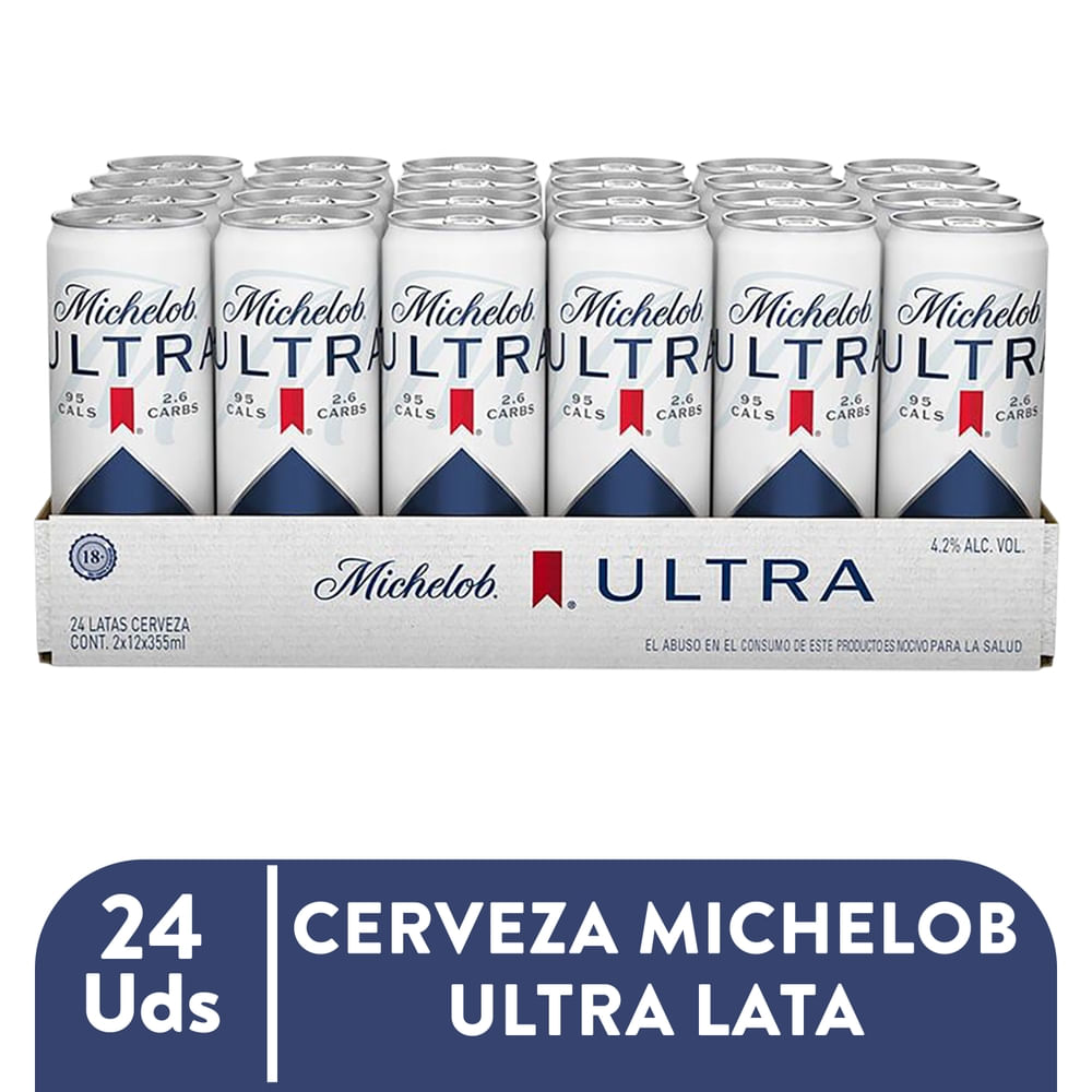 24p Michelob Ultra Lata 355 Ml