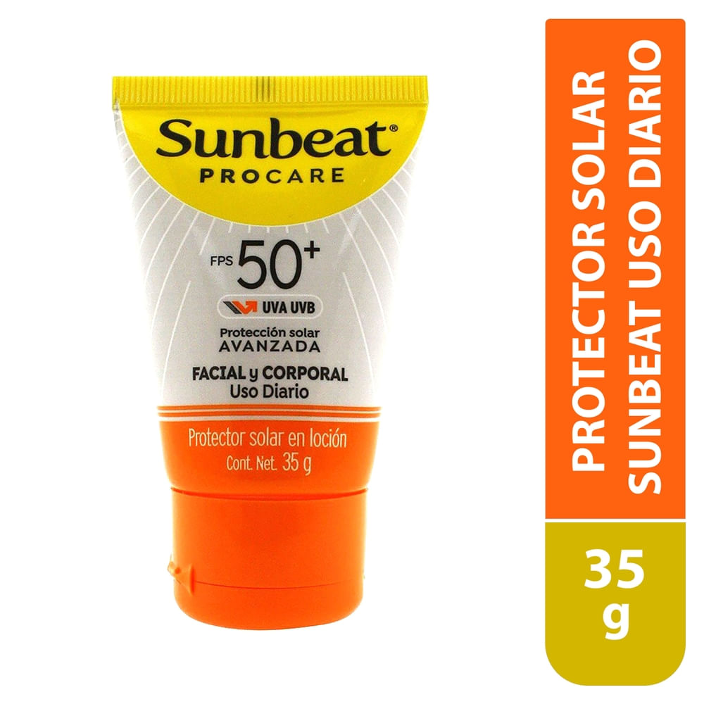 Protector Solar Sunbeat Uso Diario 35 G