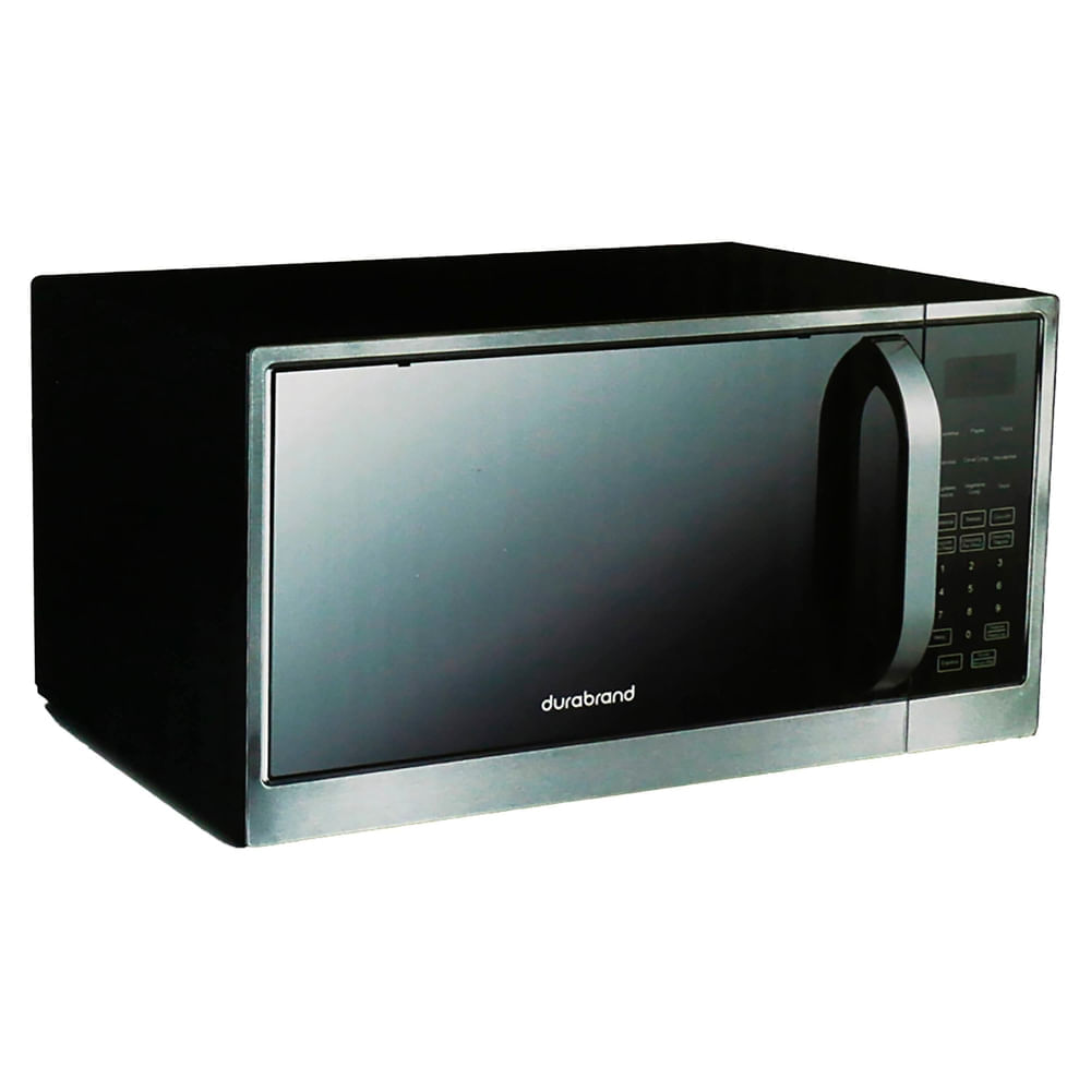 Microondas Durabrand acero inoxidable 1.4 pies cúbicos