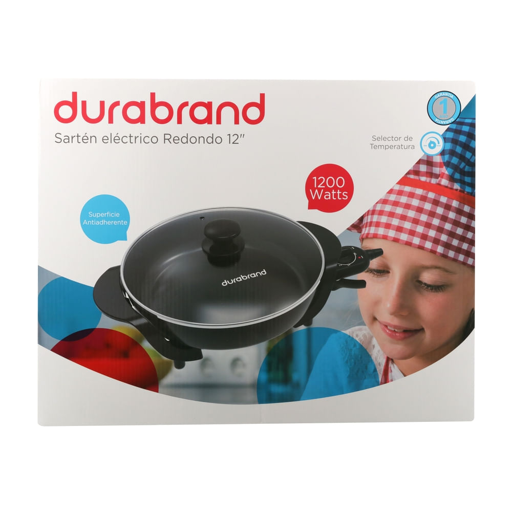 Sartén eléctrico Durabrand redondo