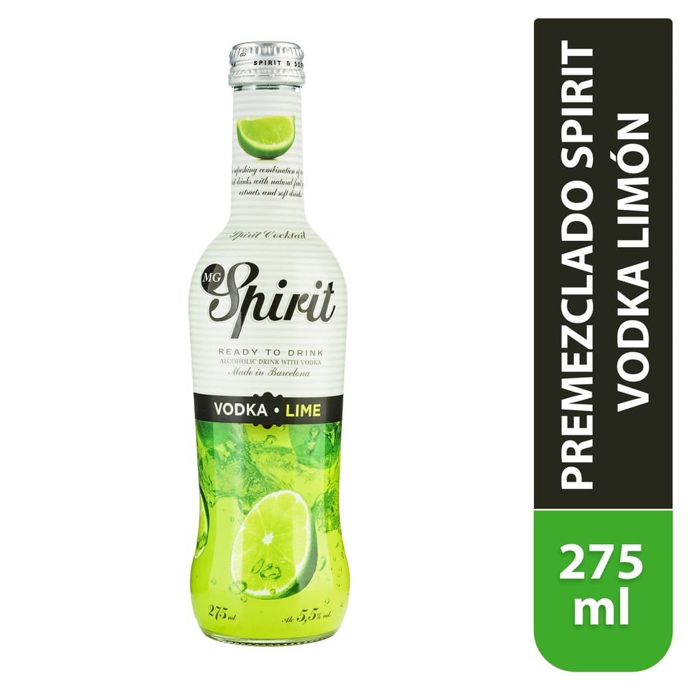 Premezclado Spirit Vodka Limón - 275 ml