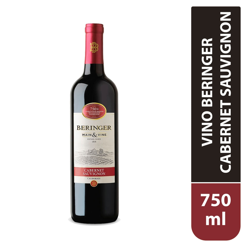 Vino Beringer Cabernet Sauvignon 750 ml