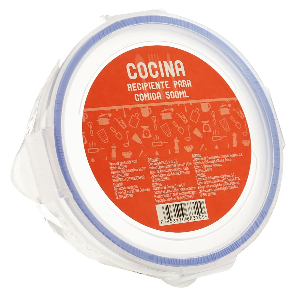 Recipiente Wanda para comida -500 ml