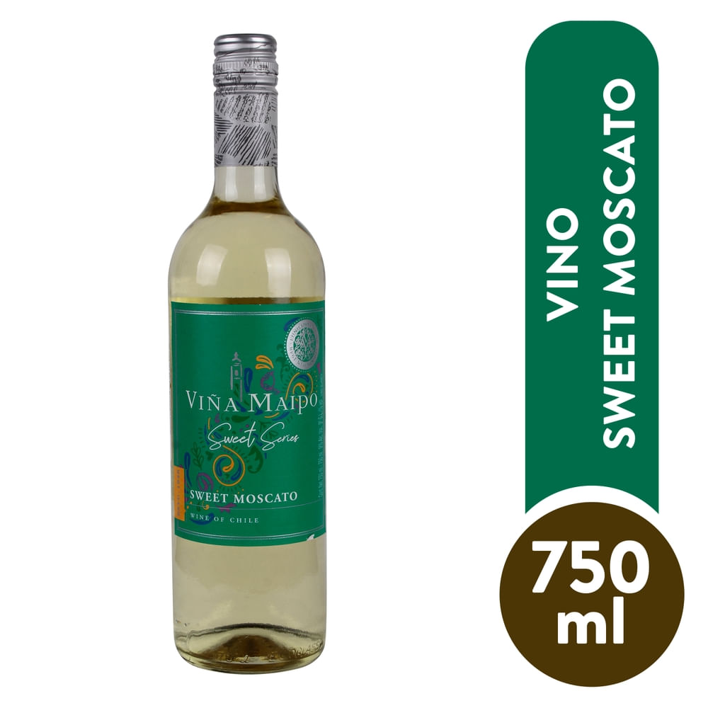 Vino Maipo Sweet Moscato 750 Ml