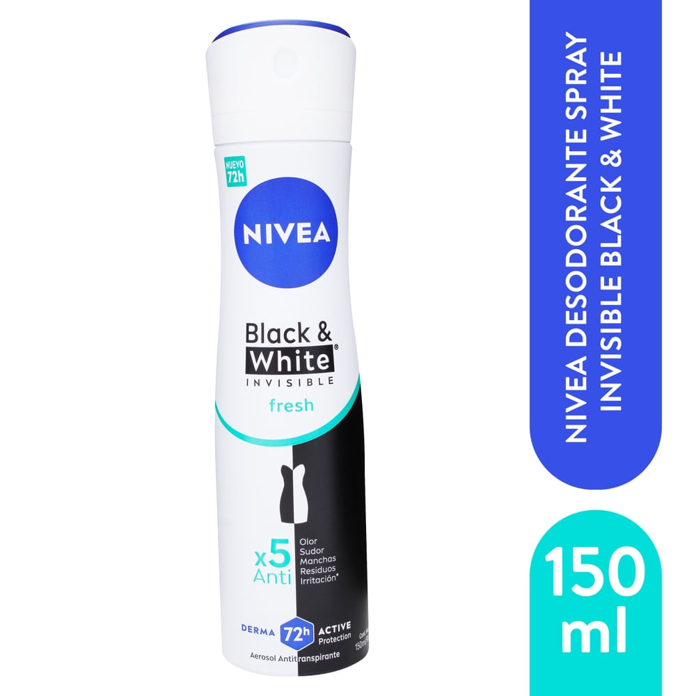 Desodorante Nivea Antimanchas Femenino Invisible Fresh - 150 ml