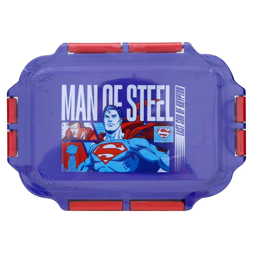 Superman Contenedor Plastico Division