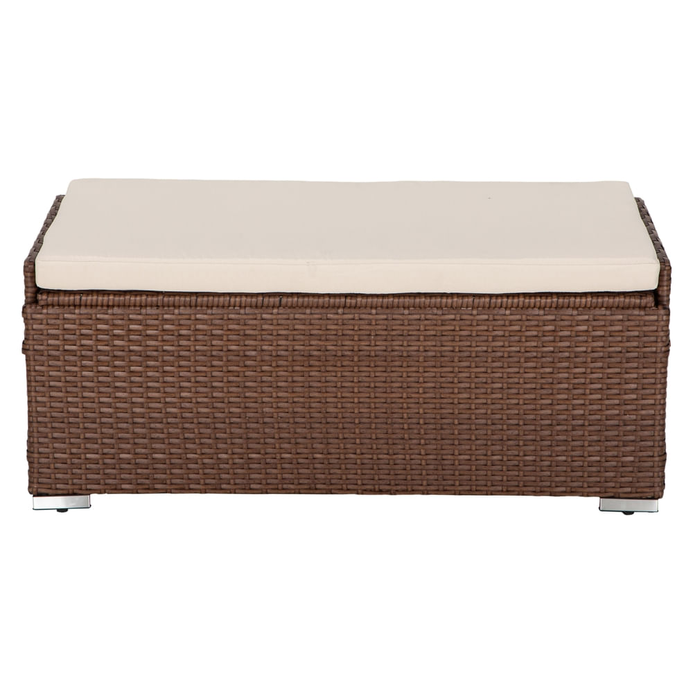 Banca Almacenar Home Trends Color Beige 105x50x43cm