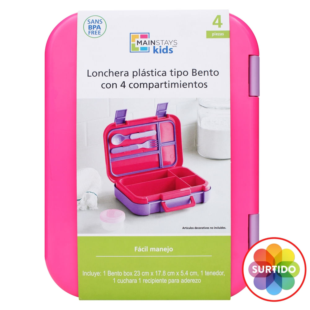 Ms Set Hermetico Tipo Bento Accesorios 1210