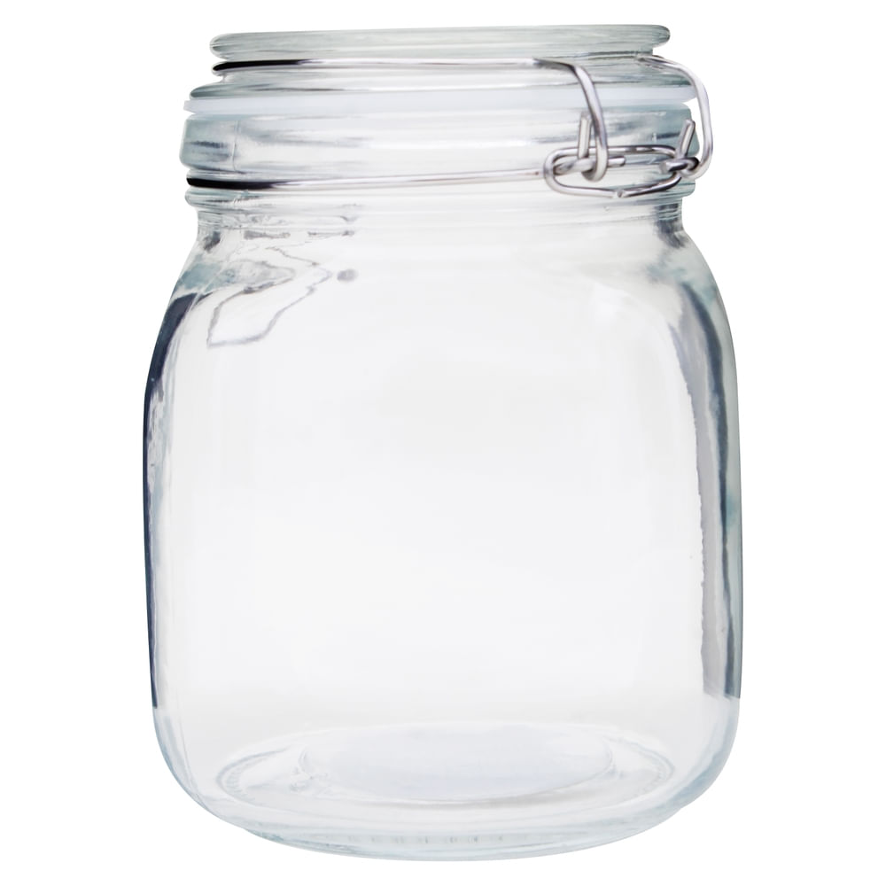 Mainstays Canister Vidrio Tapa 1000Ml