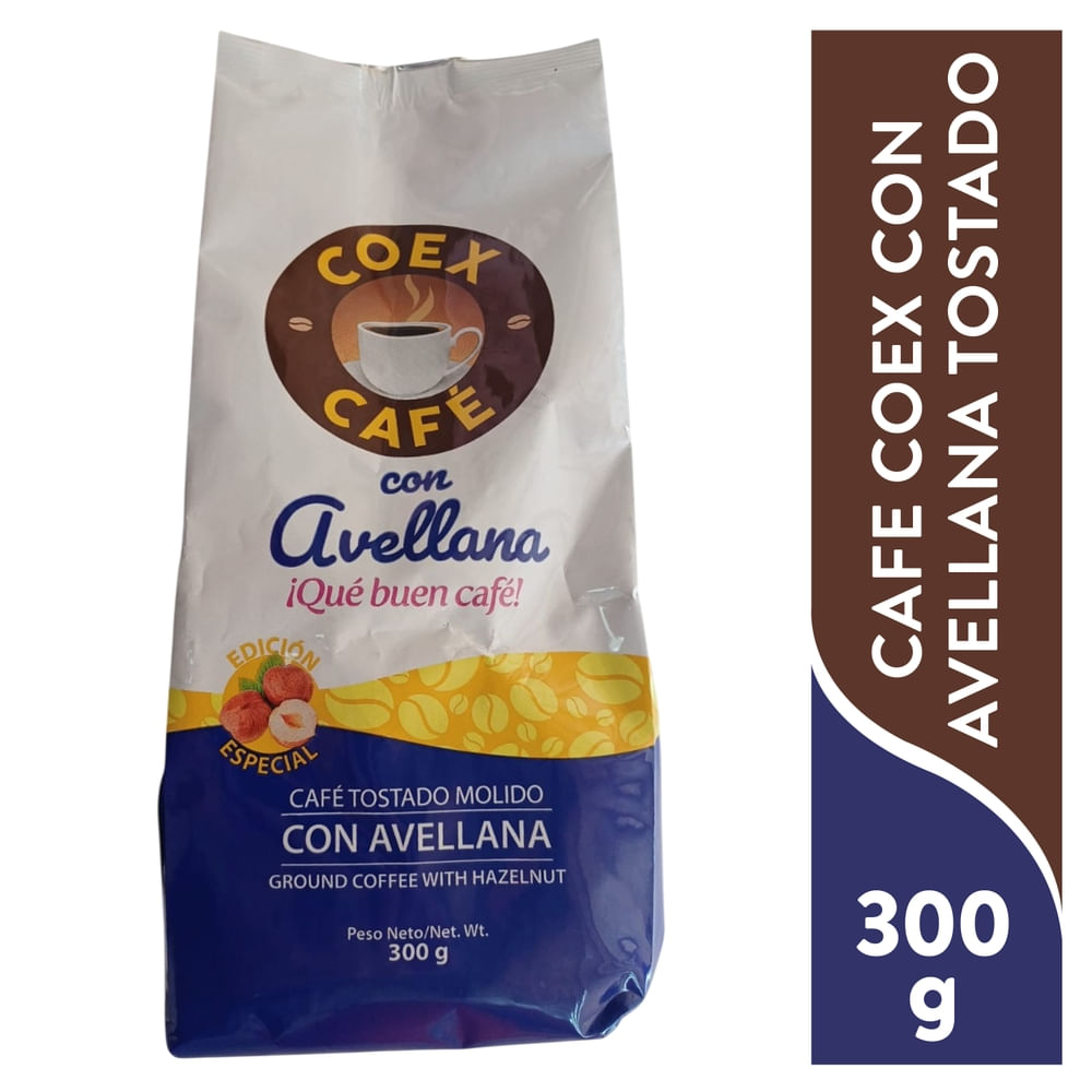 Cafe Coex Avellana Tostado Molido 300 Gr