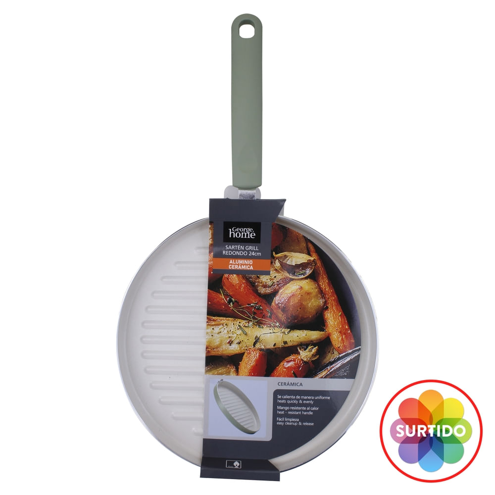 Grill Redondo Ceramic 24 Cm George Home