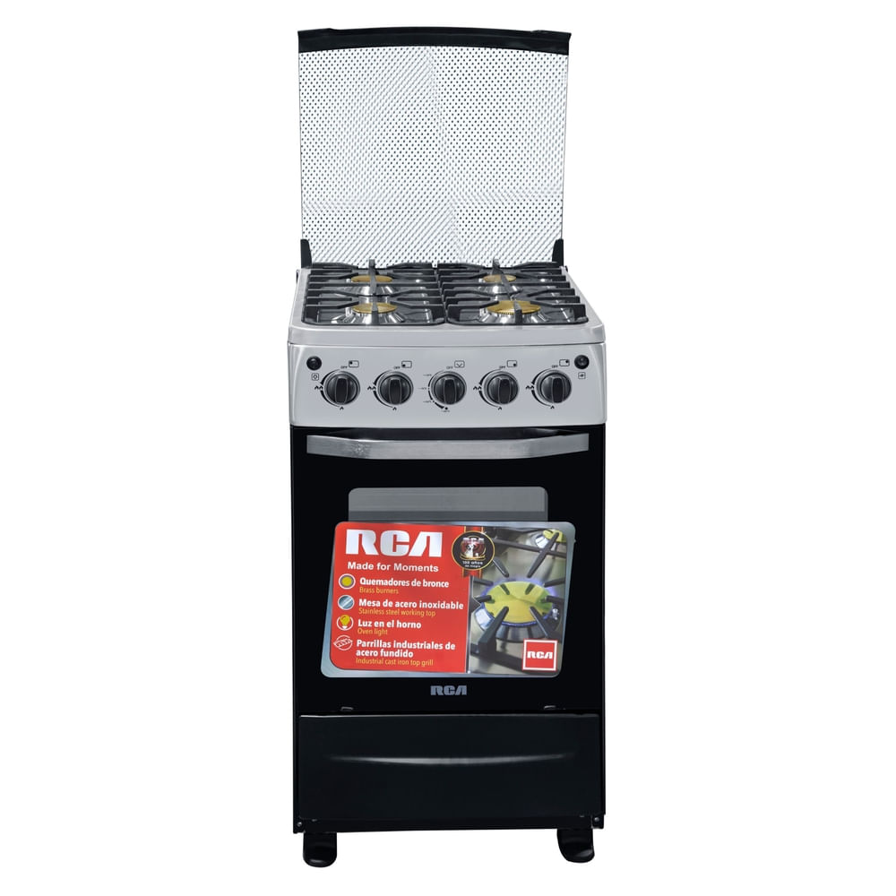Cocina de gas RCA Rccr22cv negra