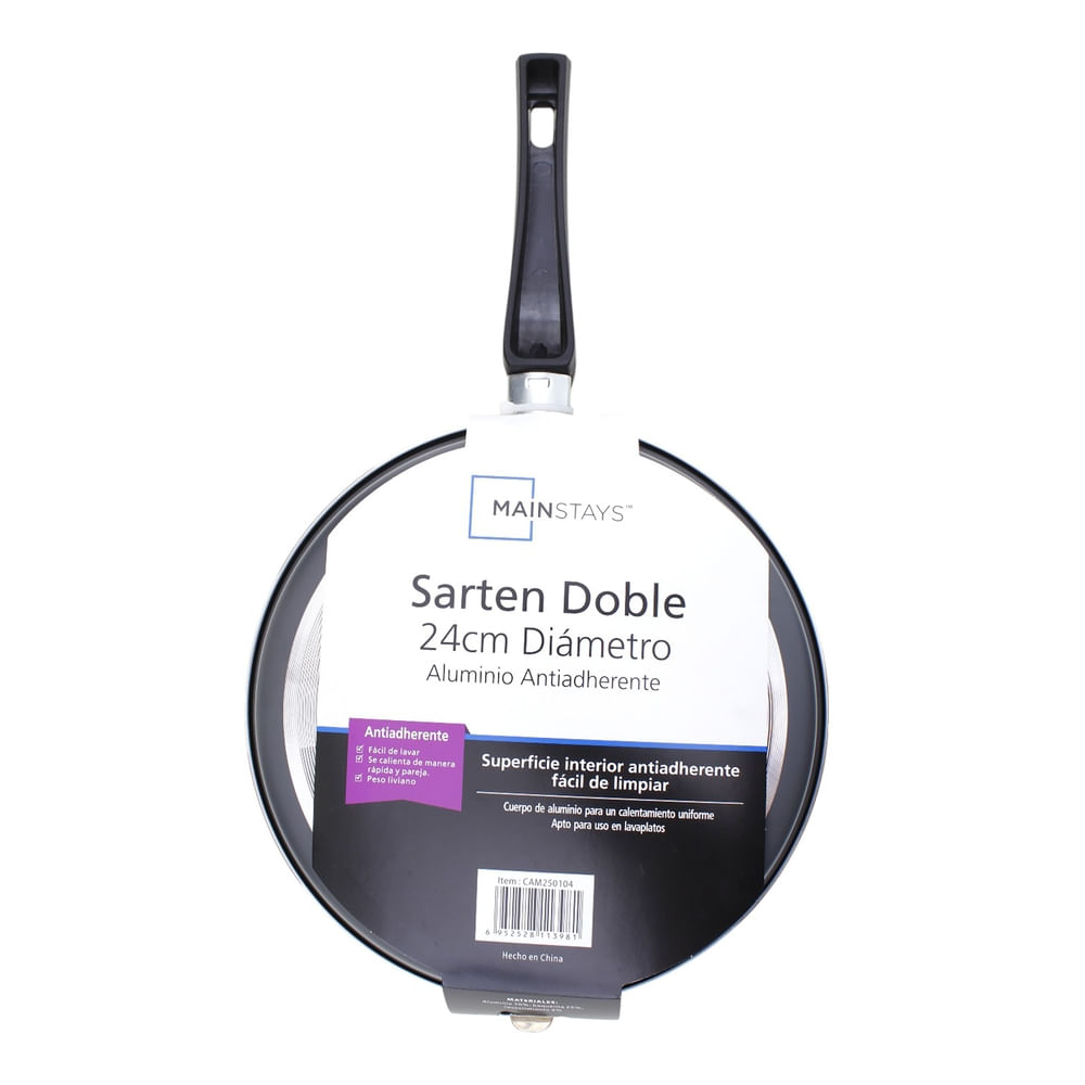 Sarten Doble 24 Cm Mainstays