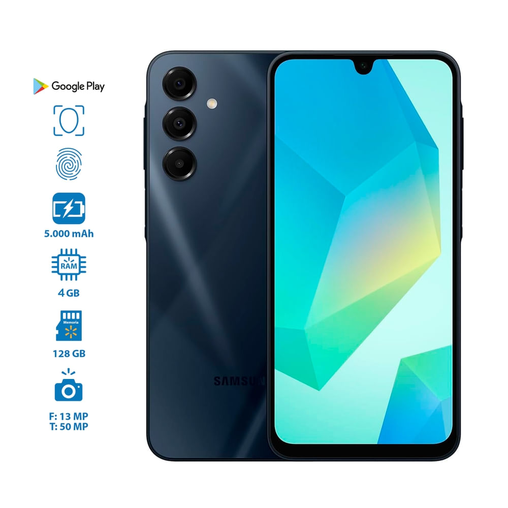 Celular Samsung A16 con 4 GB RAM 128 GB Almacenamiento