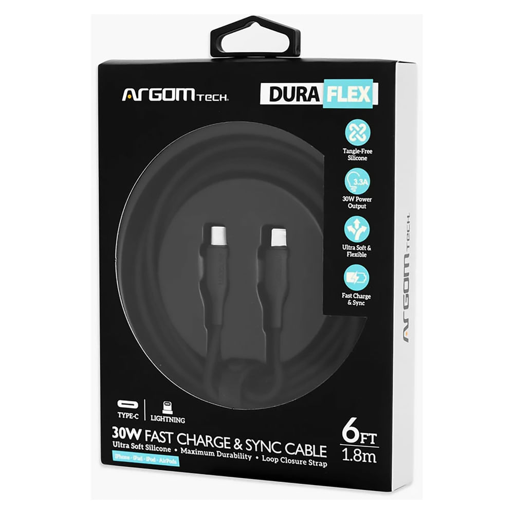 Cable Argom Typc Lightning 30W Fastcharg