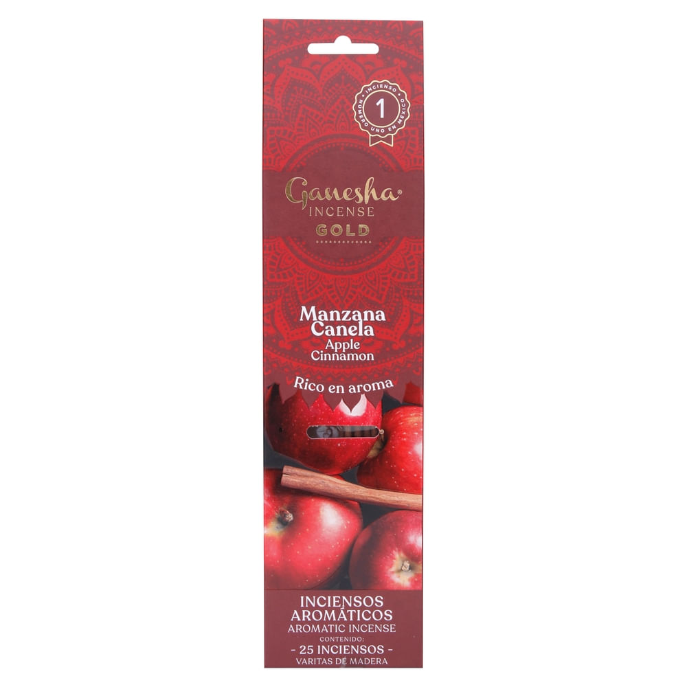 Gg Incienso Manzana Canela 25pz