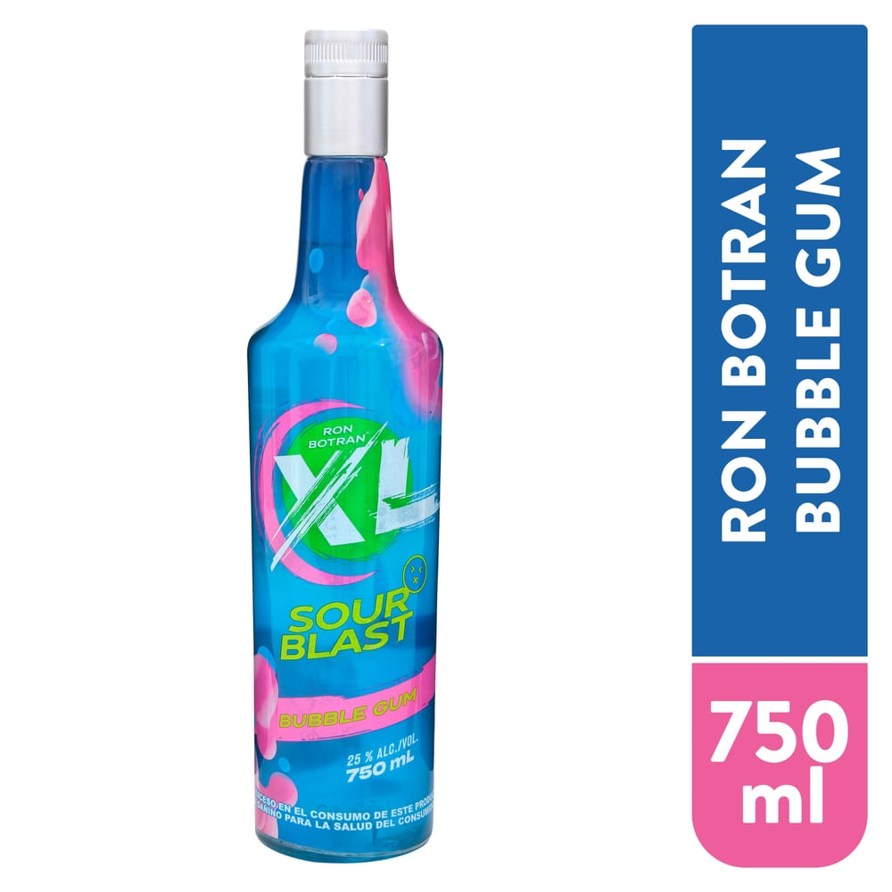 Ron Botran Xl Sour Bubble Gum 750 Ml
