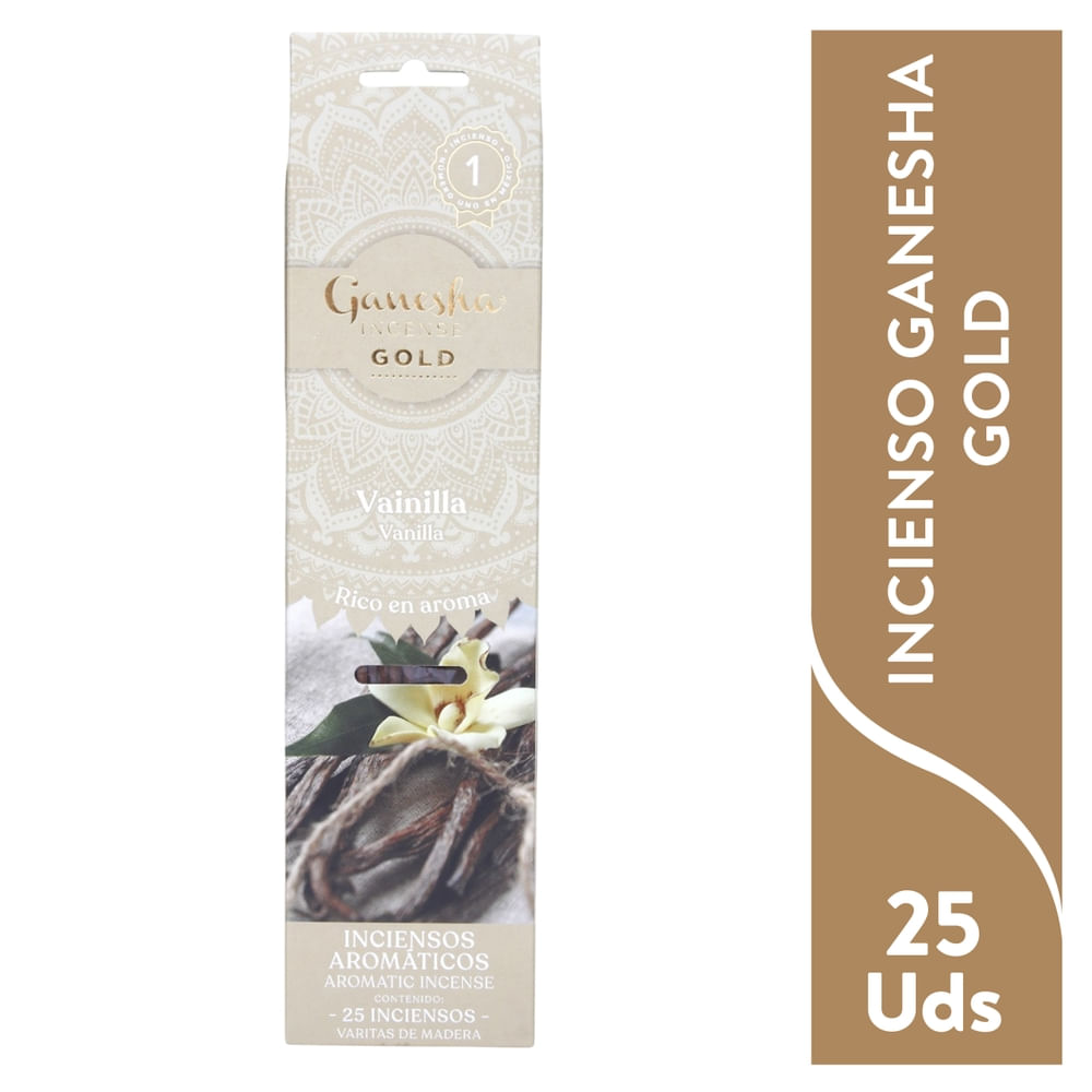 Gg Incienso Vainilla 25pz