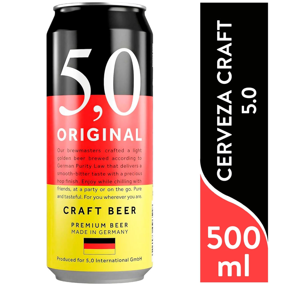 Cerveza Craft 5 0 500 Ml