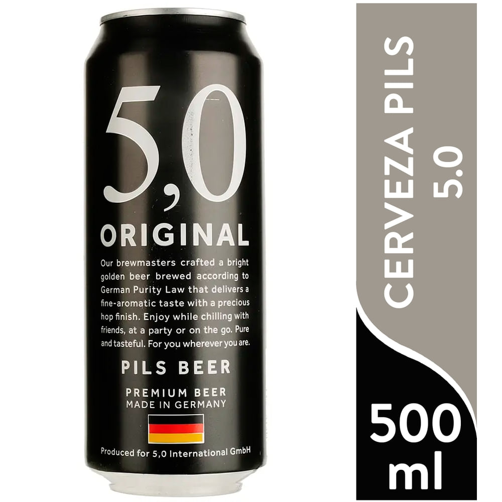 Cerveza Pils 5 0 500 Ml
