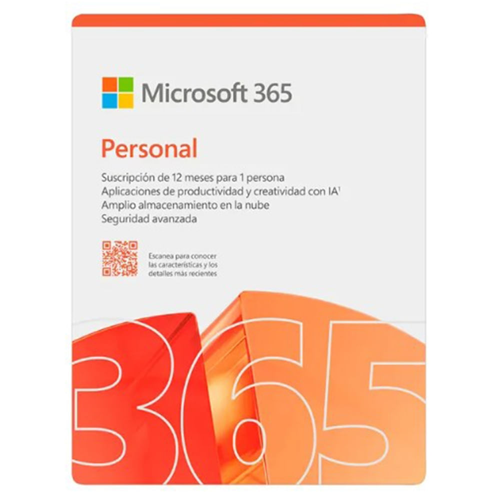 Suscripción Microsoft office 365 personal