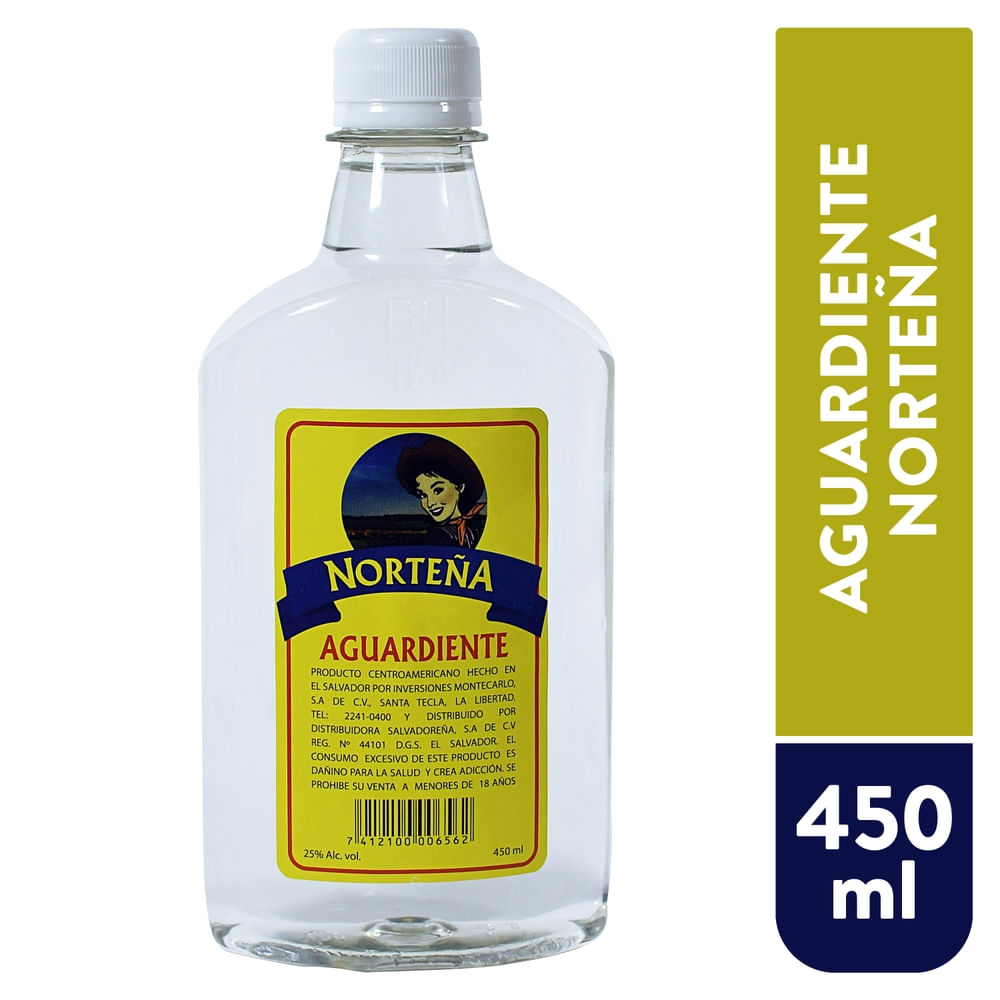 Aguardiente Nortena Pet 450 ml