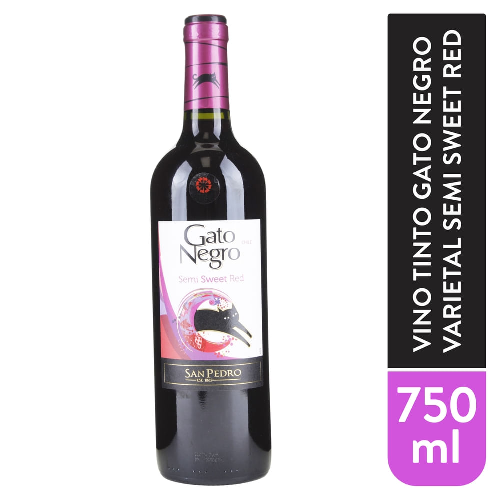 Gato Semi Sweet Tinto 750ml