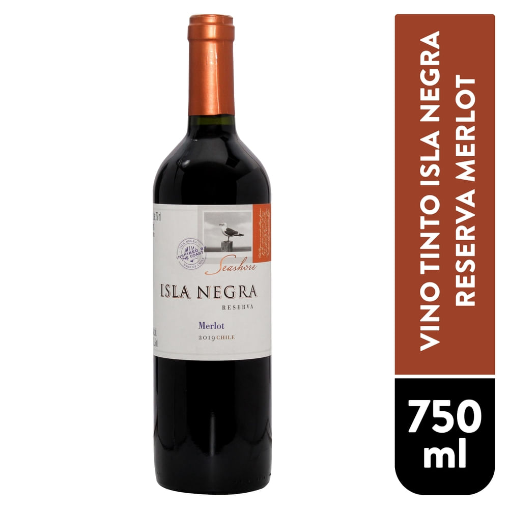 Vino Isla Negra Tinto Reser Merlot 750 ml