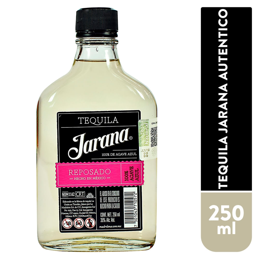 Tequila Jarana Autentico 250 ml