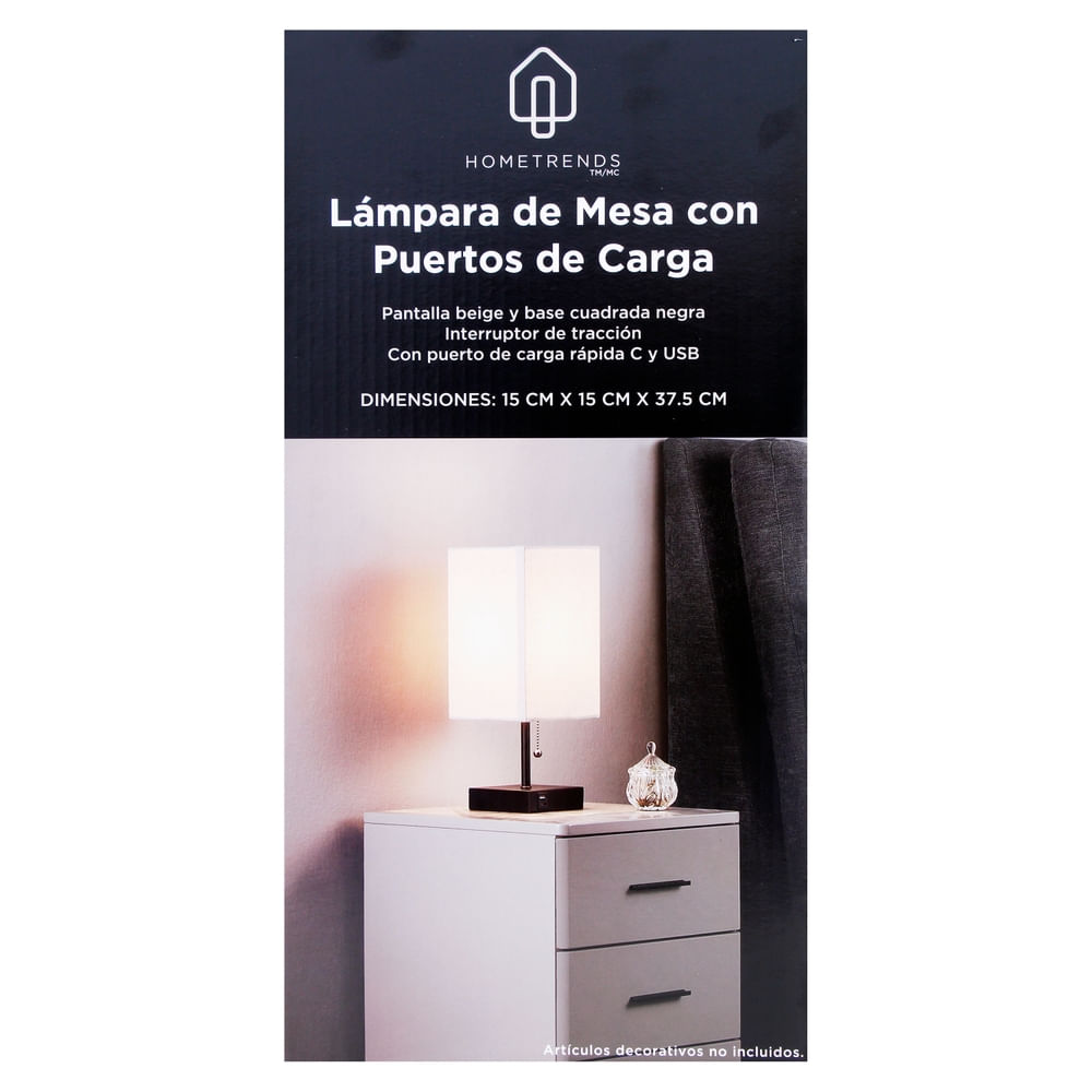 Ht Lampara Para Mesa 37Cm