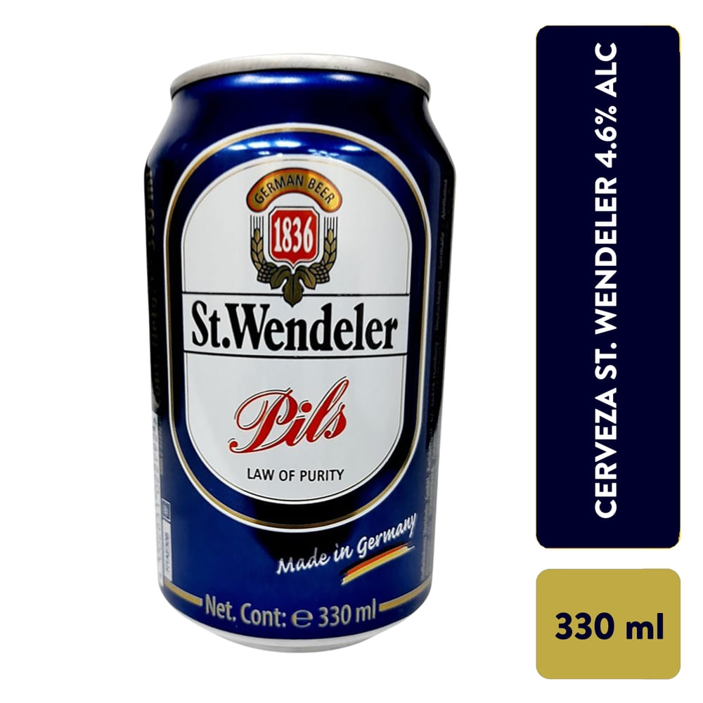 Cerveza St.wendeler 4.6 Alc 330ml
