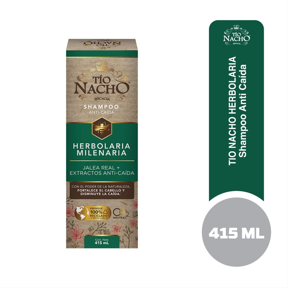Shampoo Tío Nacho Anticaída Herbolaria  -415ml