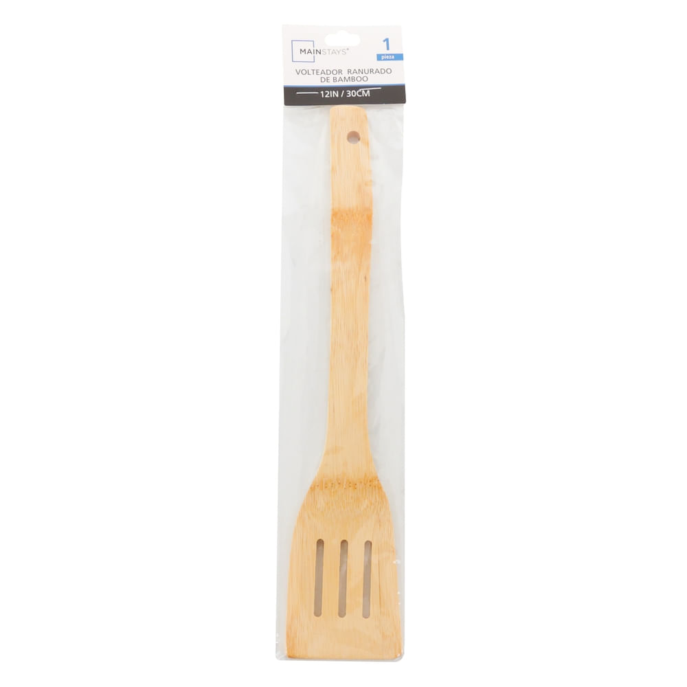 Volteador Ranurado De Bamboo 30Cm