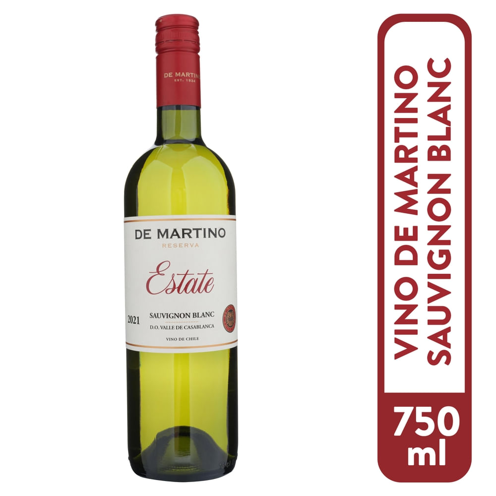 Vino De Martino Reserva Sauvignon Blanco - 750 m