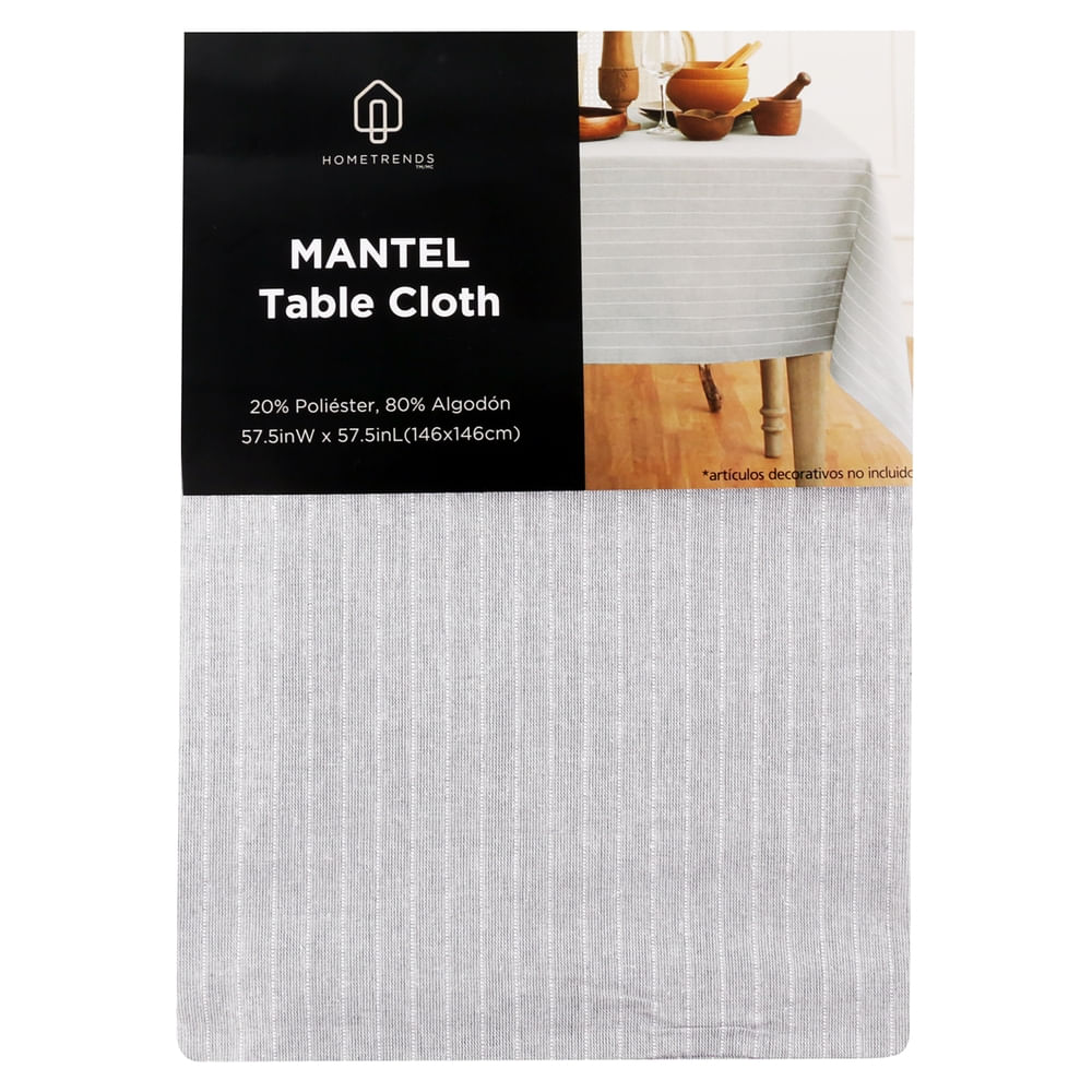 Mantel Hometrends En Hilo 146X146Cm